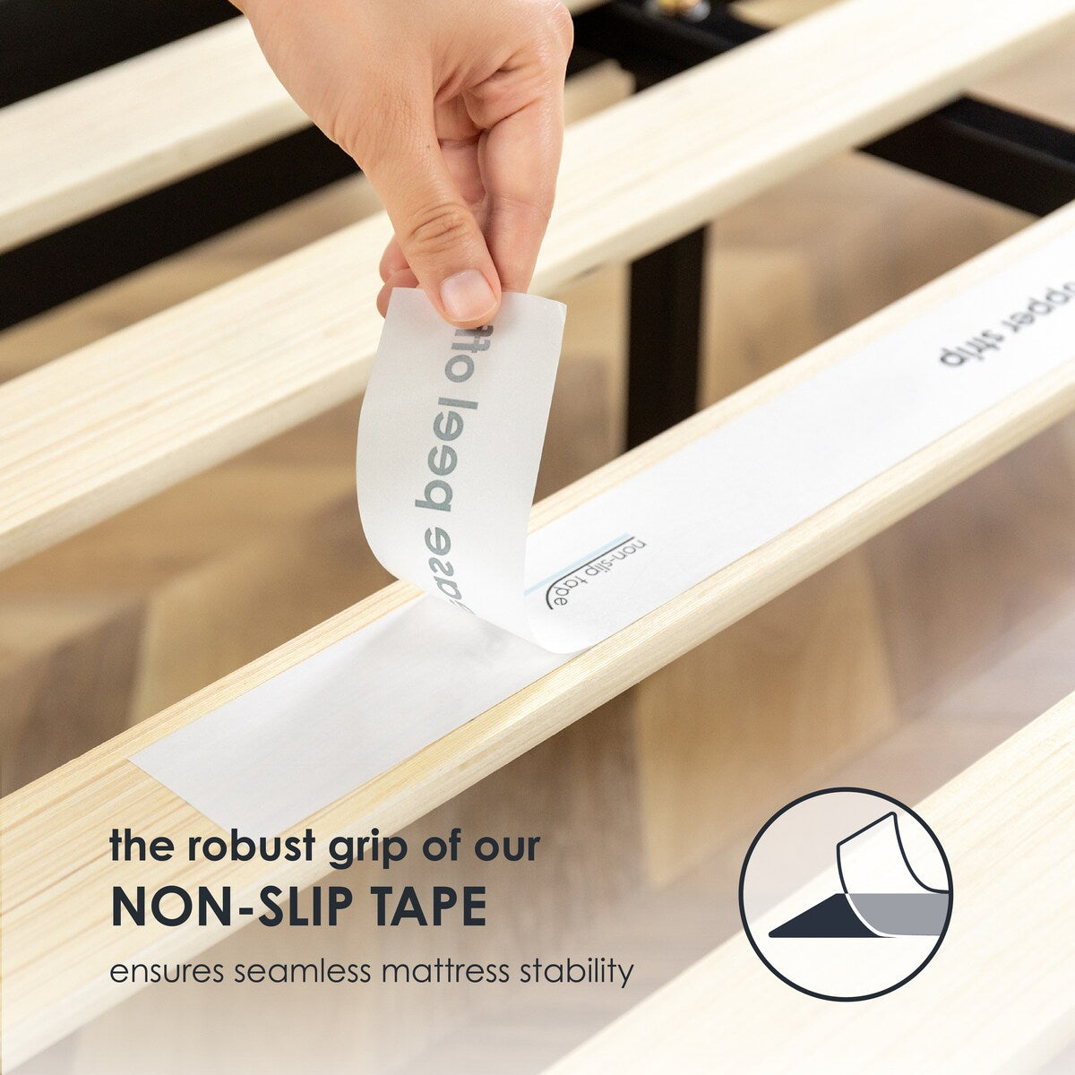 16 Inch Classic Solid Wood Platform Bed Frame in Multiple Finishes