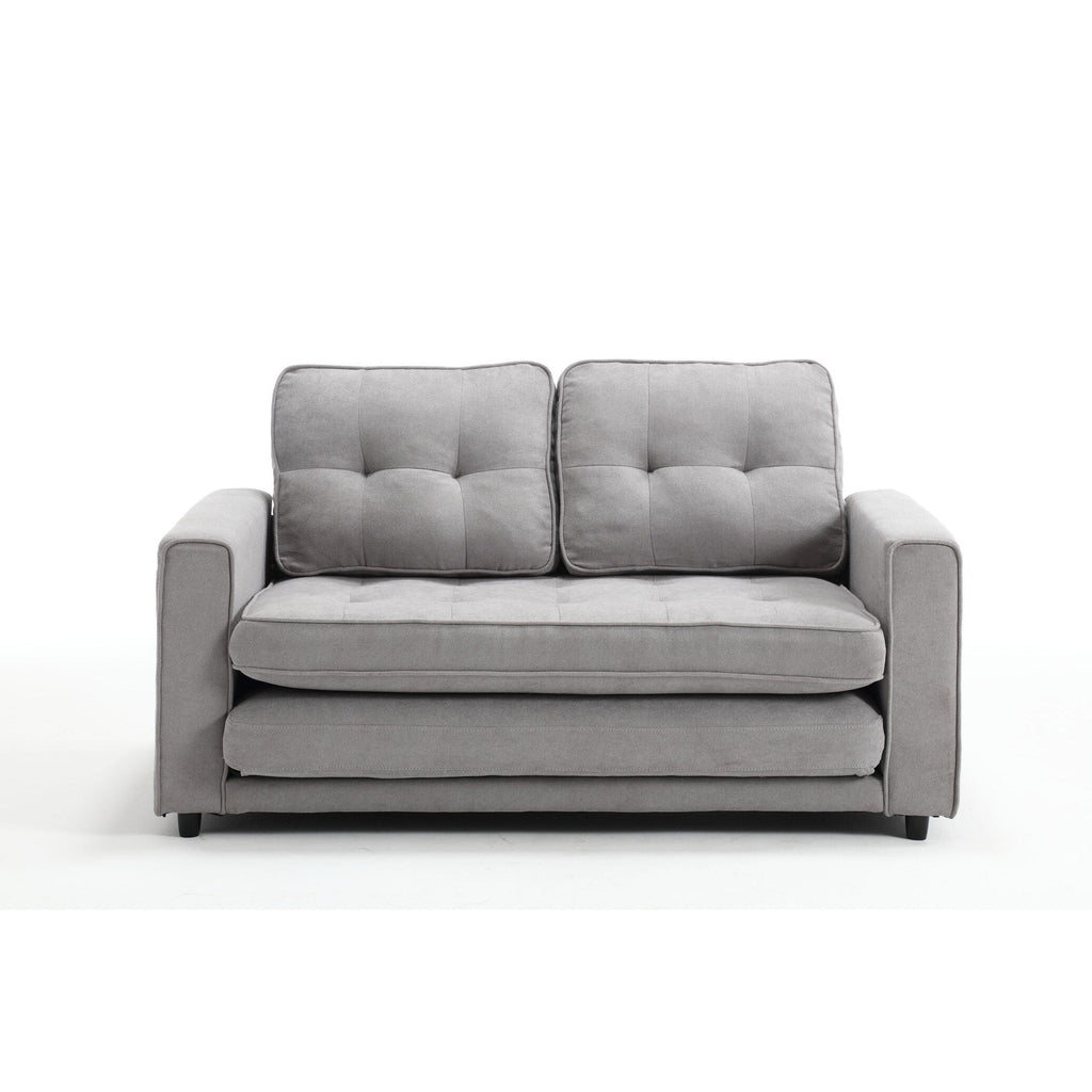 3 Fold Convertible Futon Couch Sleeper Sofa Bed