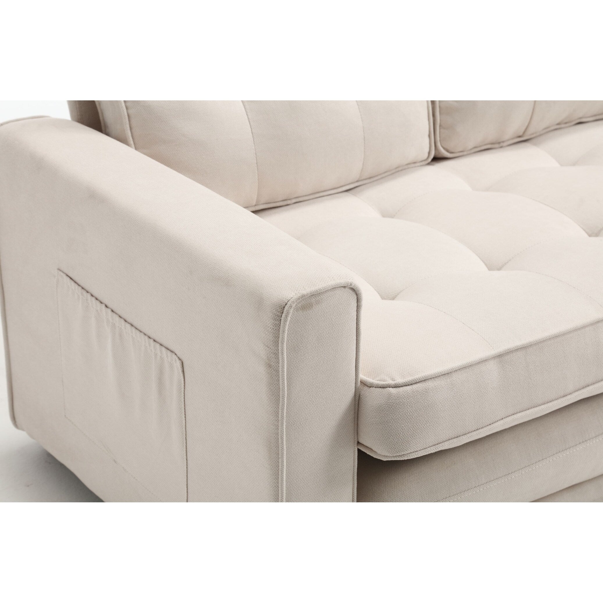 3 Fold Convertible Futon Couch Sleeper Sofa Bed