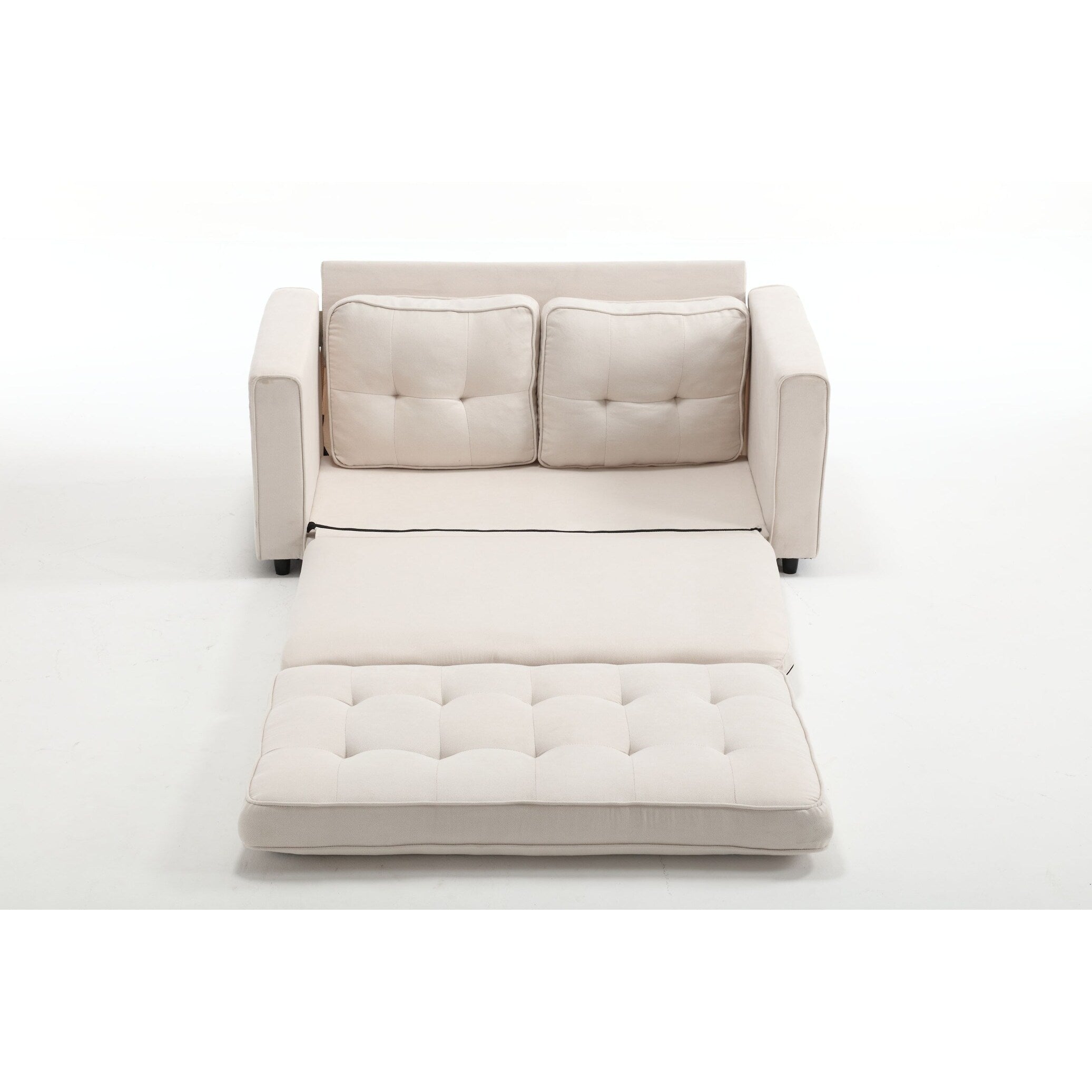 3 Fold Convertible Futon Couch Sleeper Sofa Bed