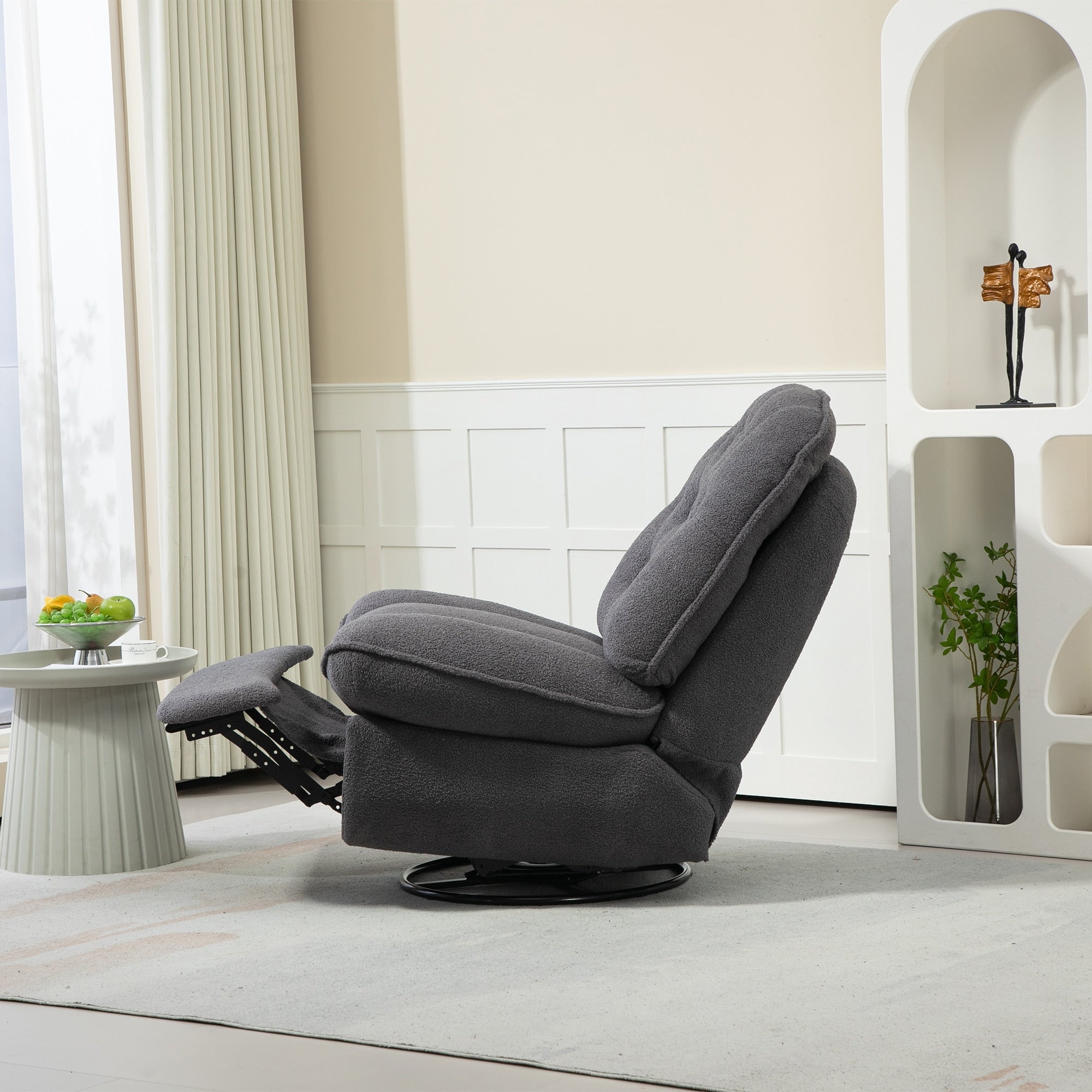 360 degrees Swivel Recliner Adjustable Sofa Chair Set of 2