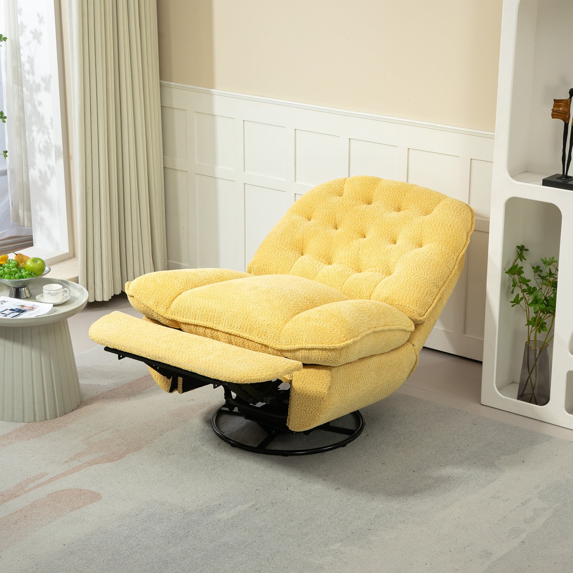 360 degrees Swivel Recliner Adjustable Sofa Chair Set of 2