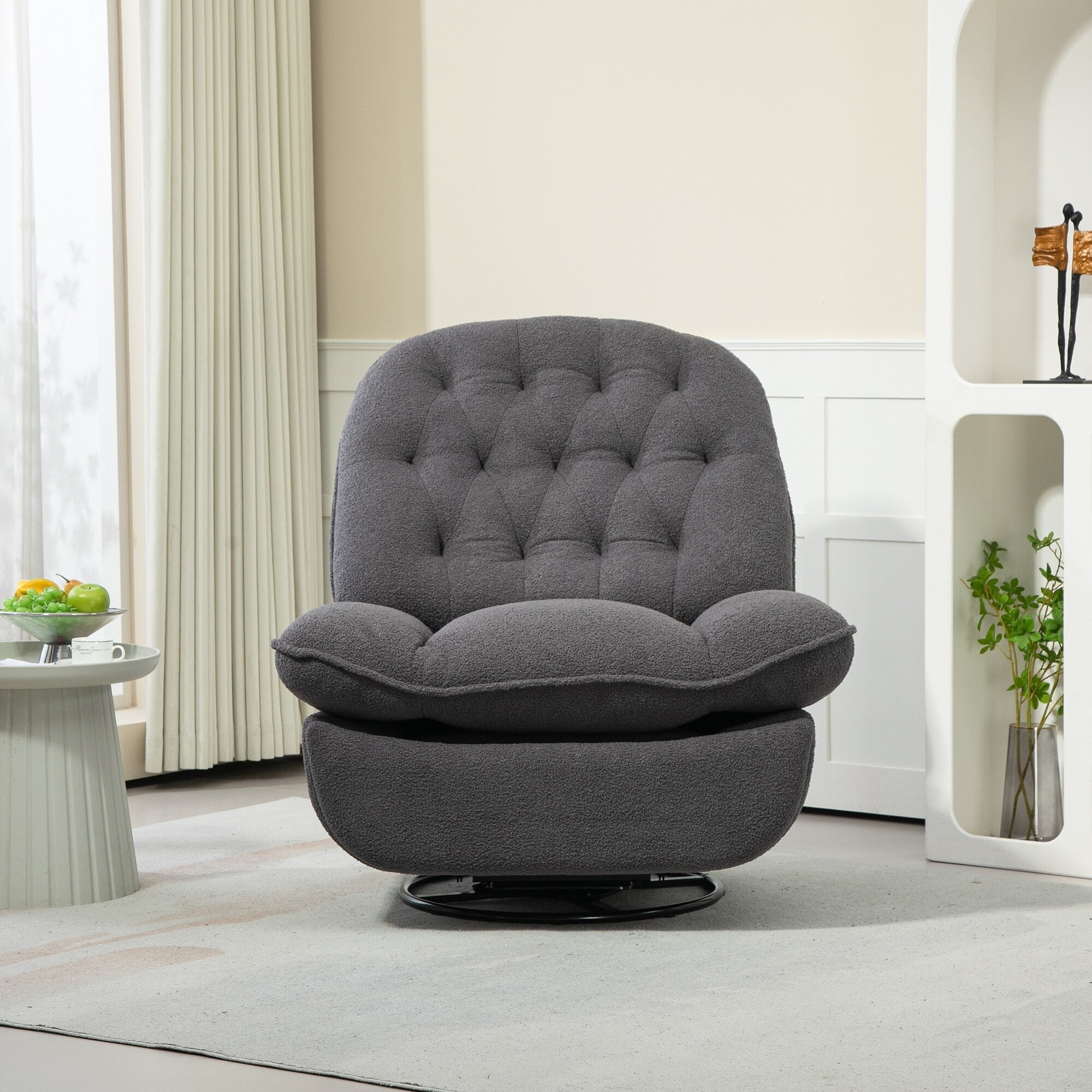 360 degrees Swivel Recliner Adjustable Sofa Chair Set of 2