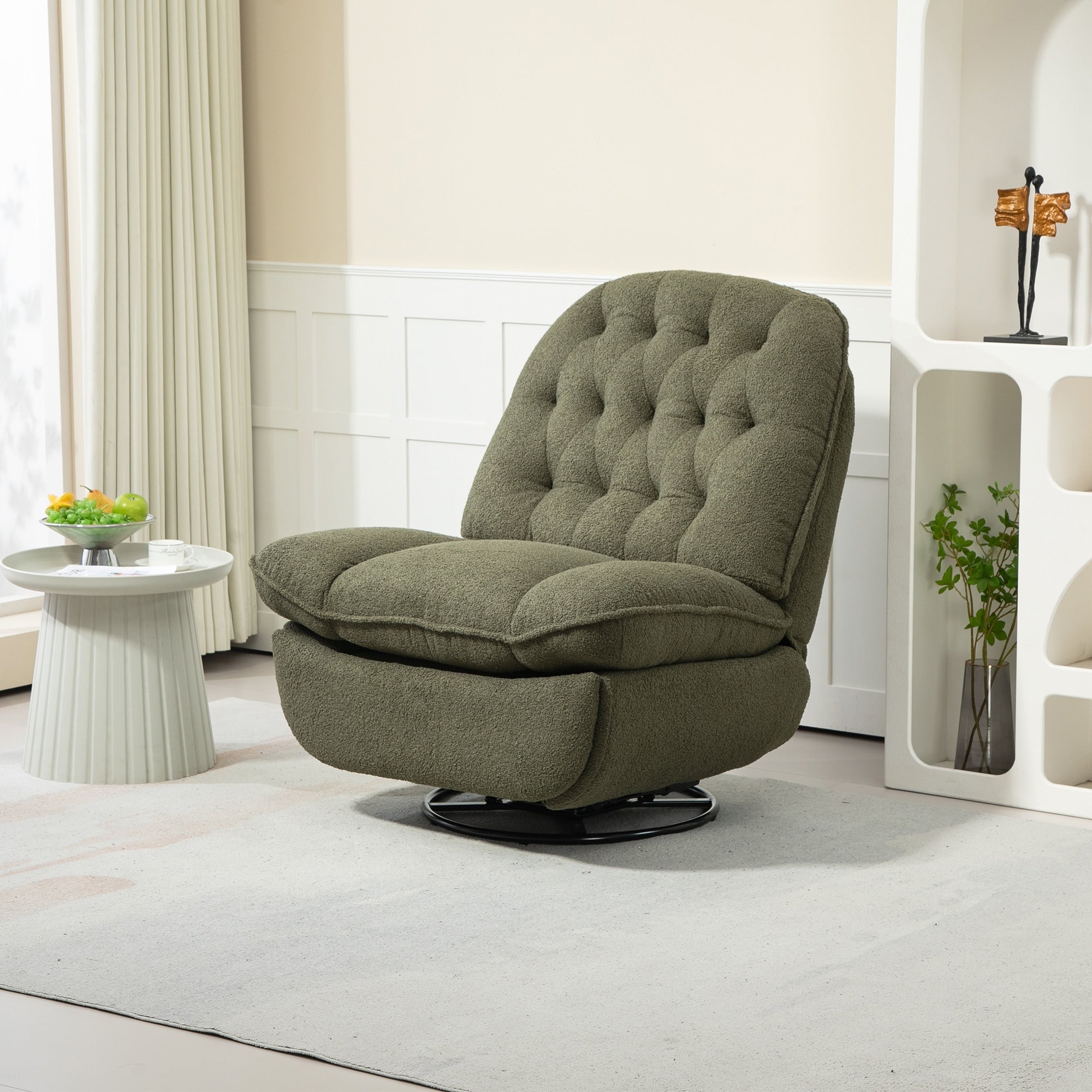 360 degrees Swivel Recliner Adjustable Sofa Chair Set of 2