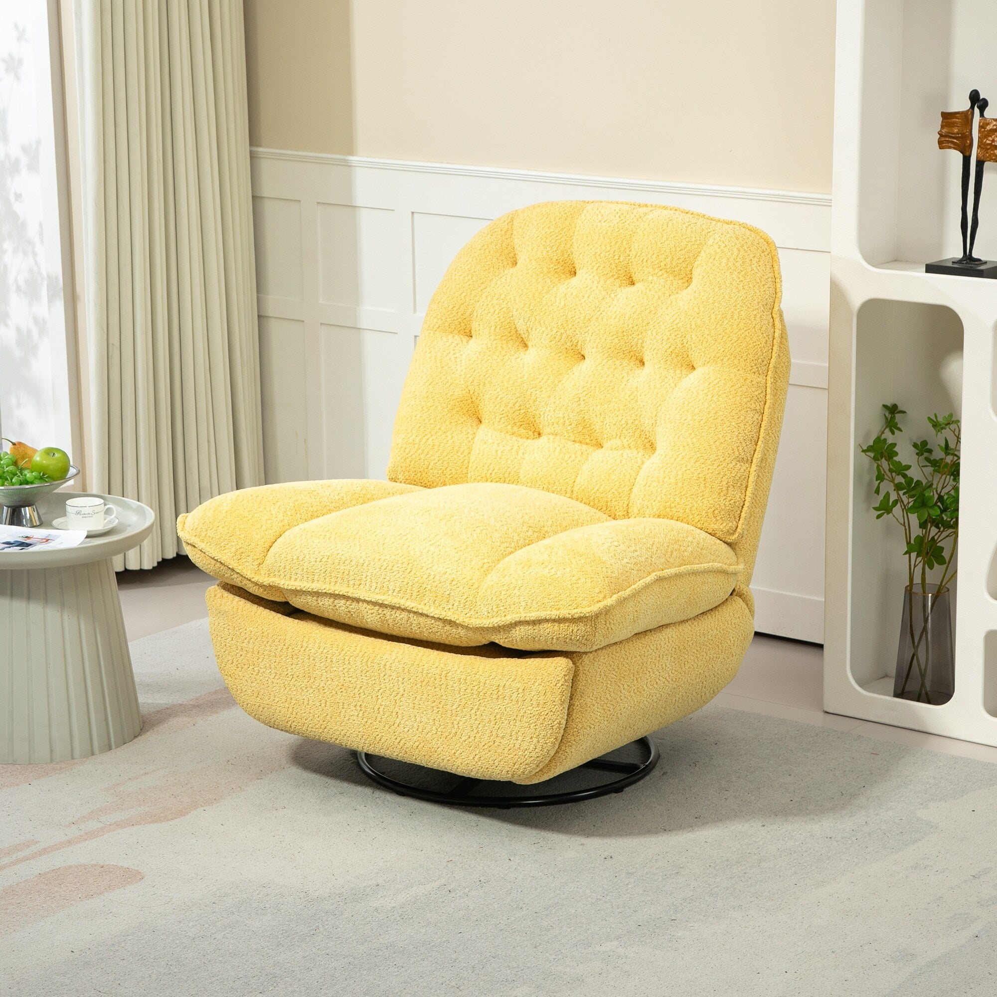 360 degrees Swivel Recliner Adjustable Sofa Chair Set of 2