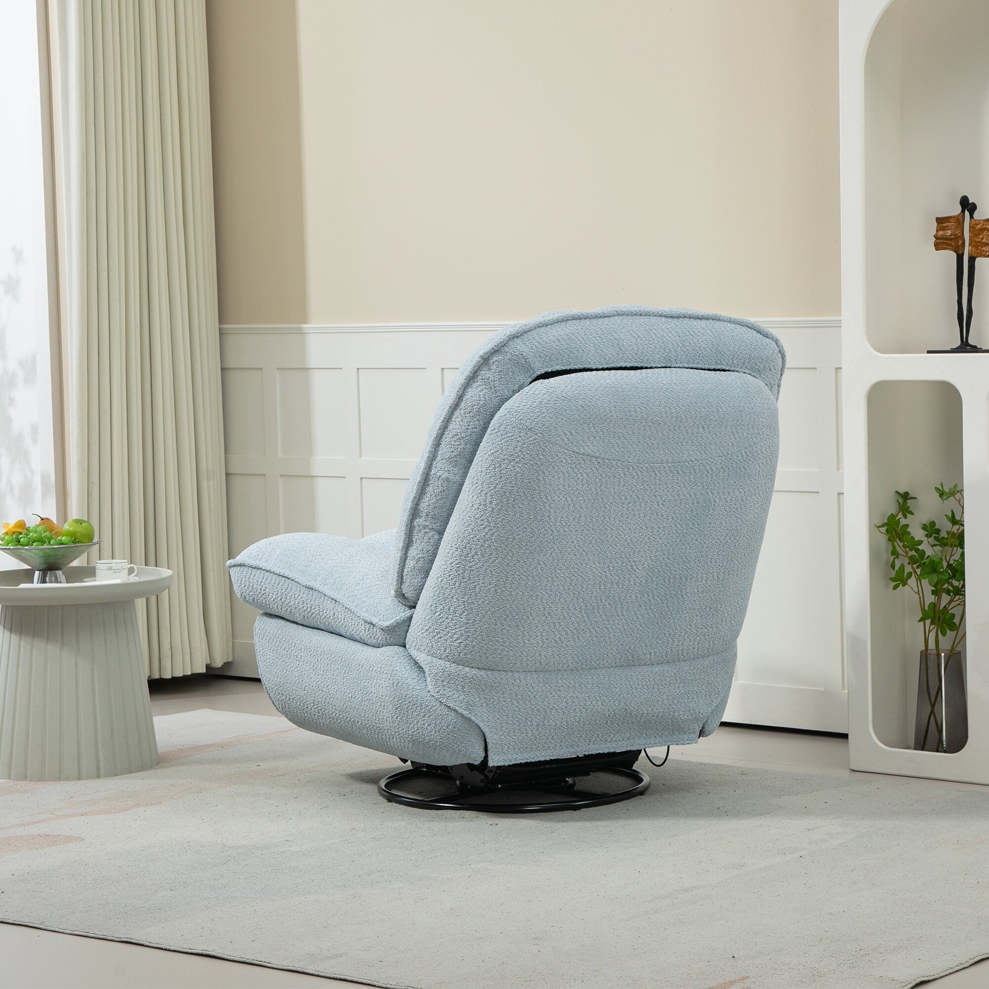 360 degrees Swivel Recliner Adjustable Sofa Chair Set of 2