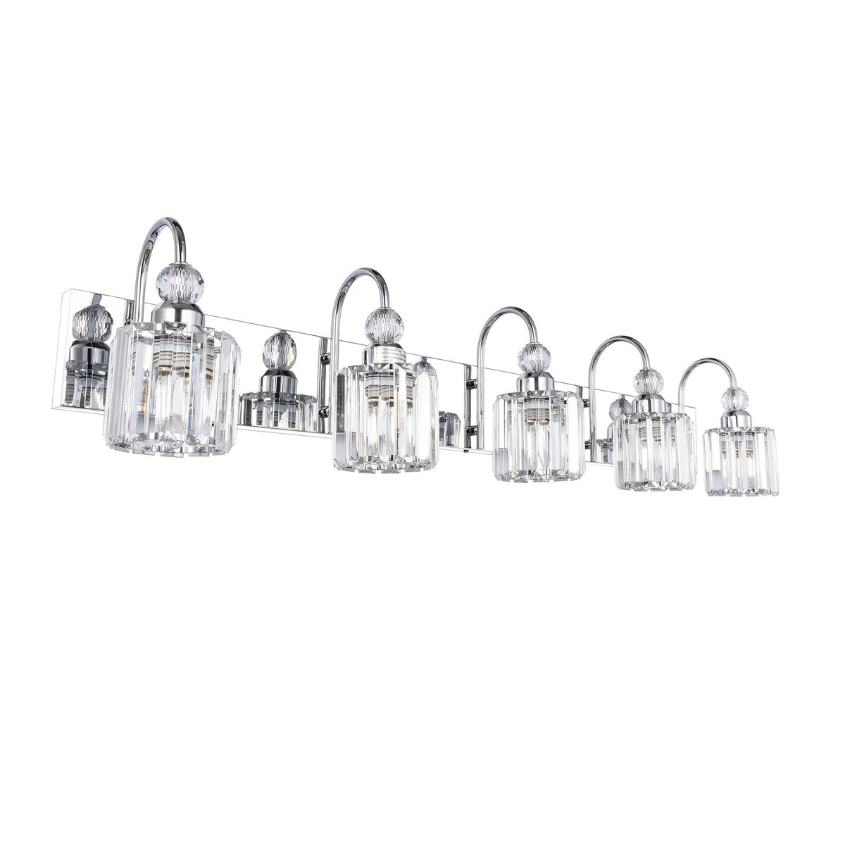 Chrome/ Black/ Gold Modern Over Mirror Crystal Bathroom Restroom Wall Lighting Fixtures Bath Lights Vanity Light