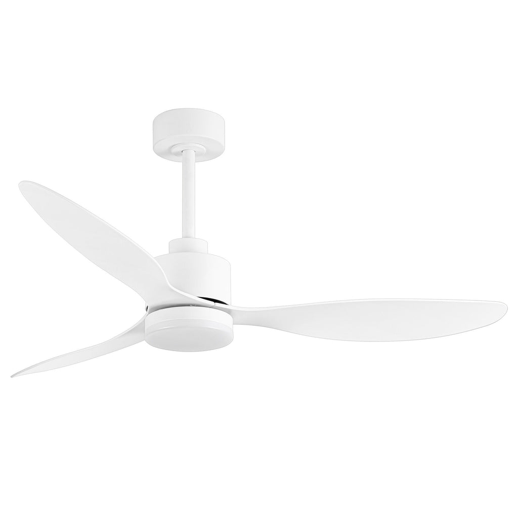 52 Inch LED Ceiling Fan with Lights Remote(3-Blade)