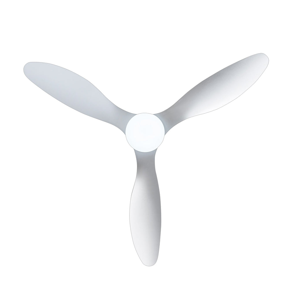 52 Inch LED Ceiling Fan with Lights Remote(3-Blade)