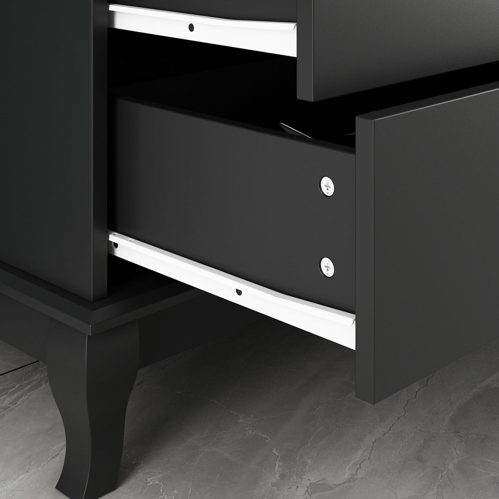 55.1 Wide Double Bedroom Dresser with Storage Drawers