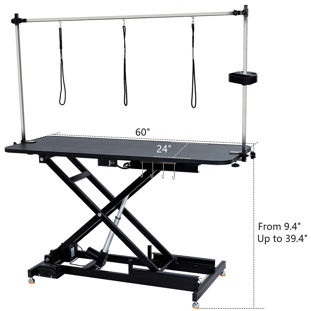 60 Hydraulic Dog Grooming Table Height Adjustable