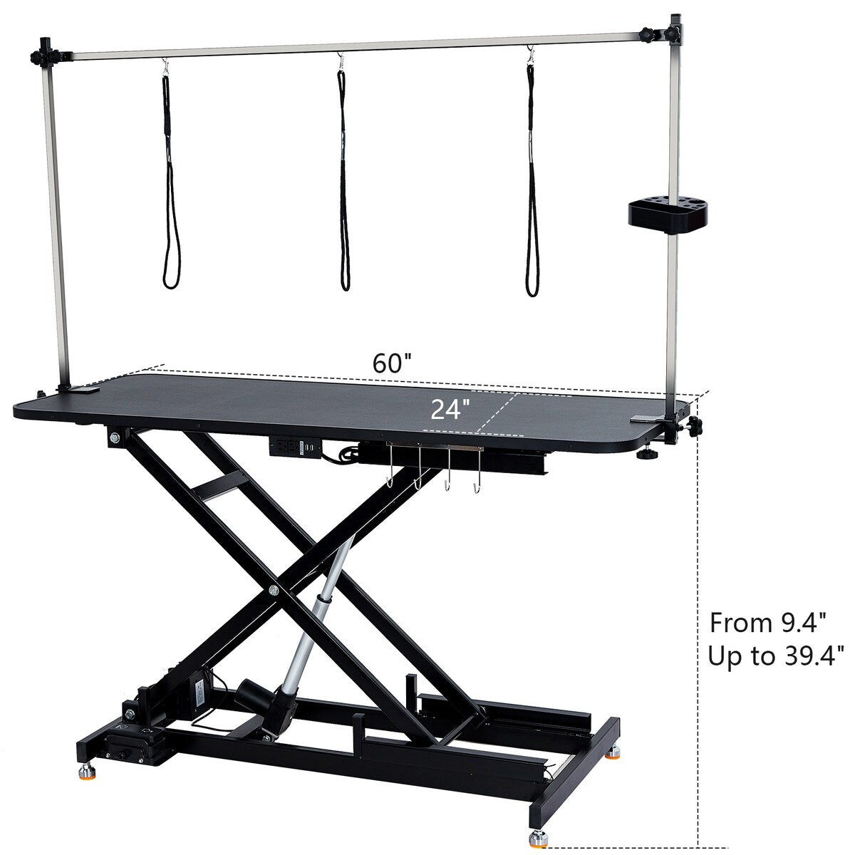 60 Hydraulic Dog Grooming Table Height Adjustable
