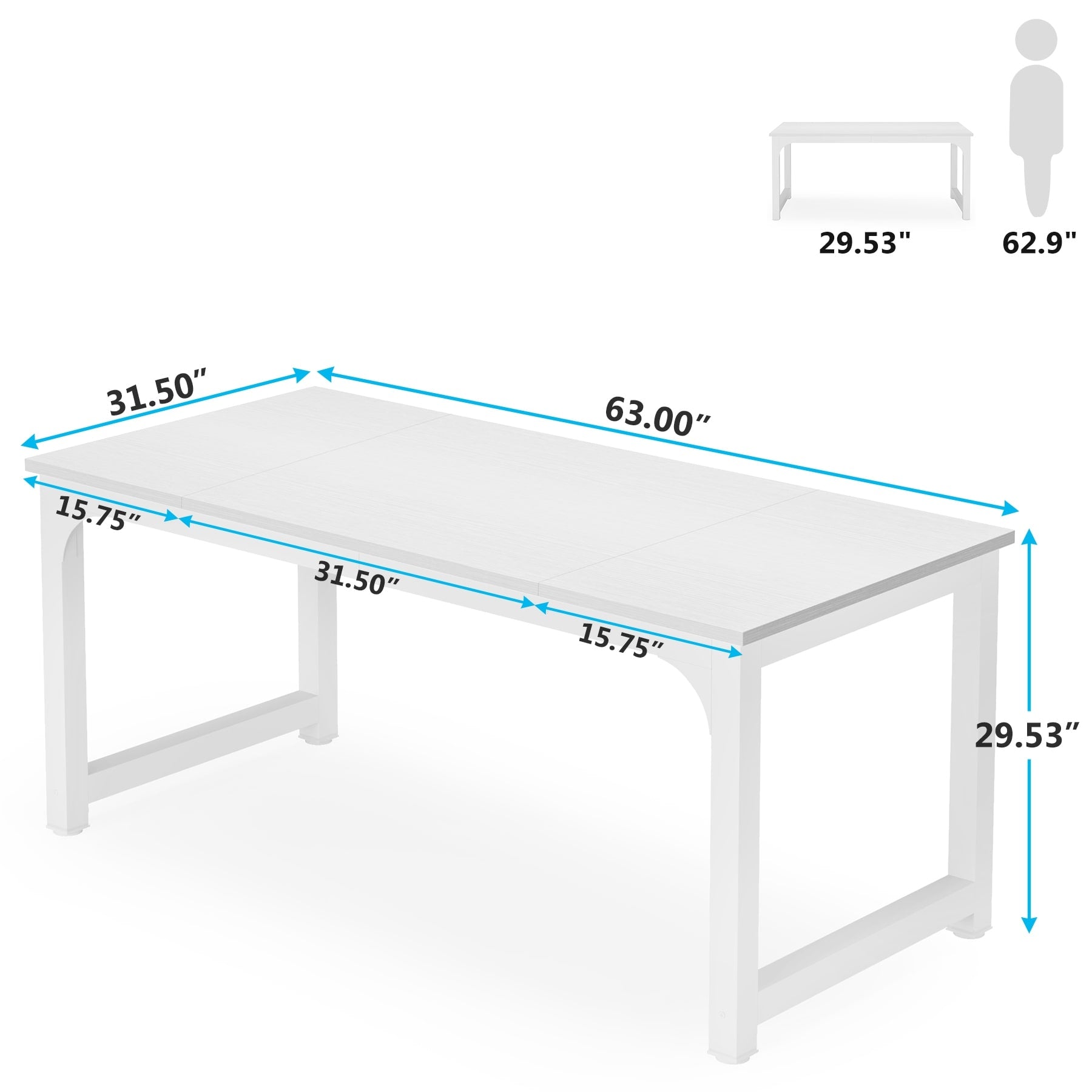 63 Modern Computer Desk for Home Office