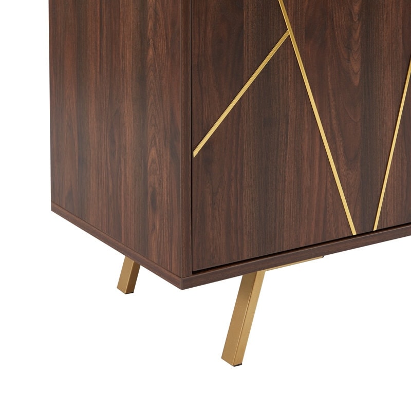 63'' W Wood Buffets and Sideboards Storage Cabinet
