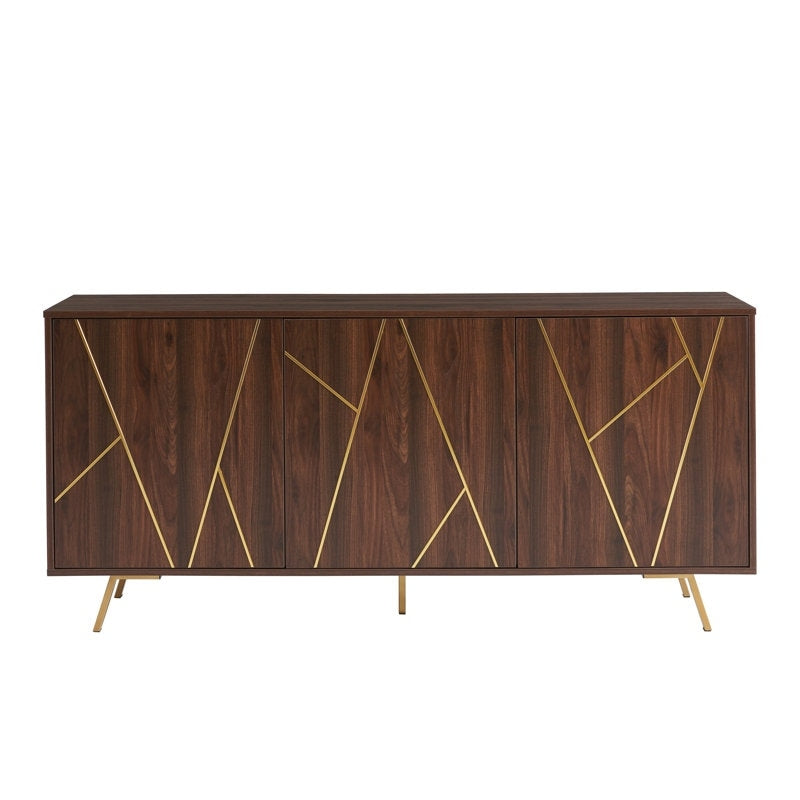 63'' W Wood Buffets and Sideboards Storage Cabinet
