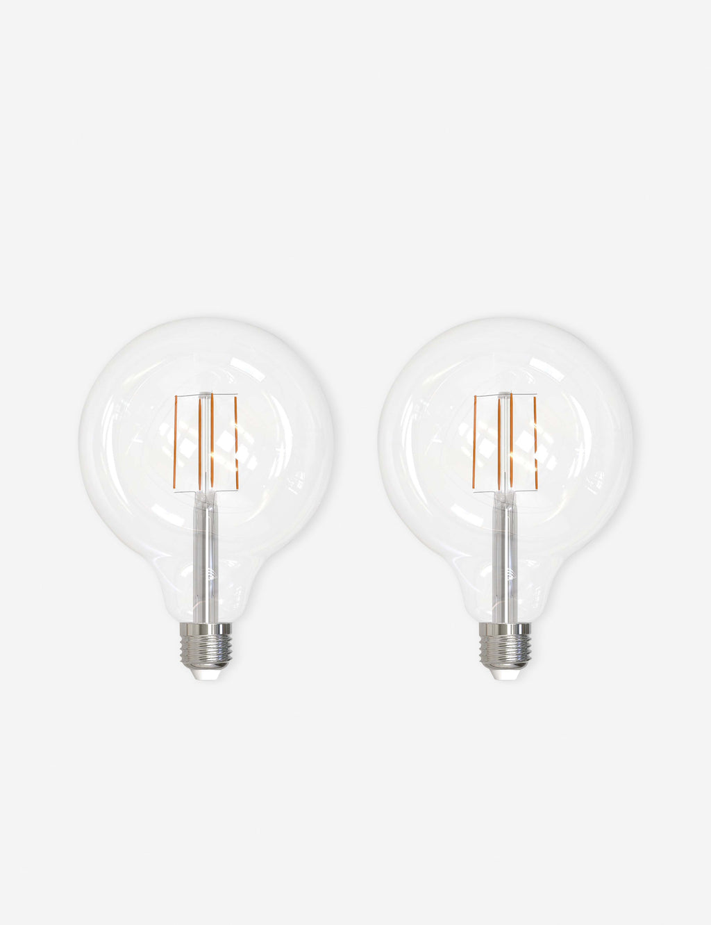 G40 LED Filament Bulb (Set of 2)