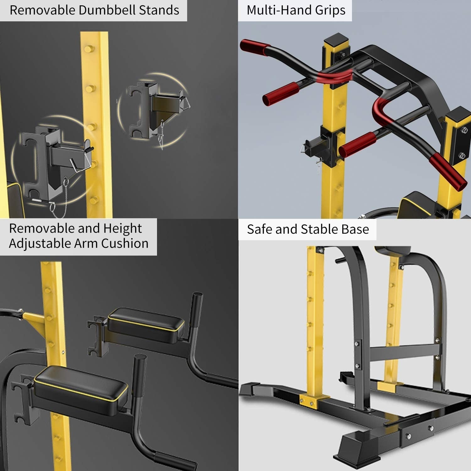 Ainfox Power Tower Multi-Function Home Strength Training Tower