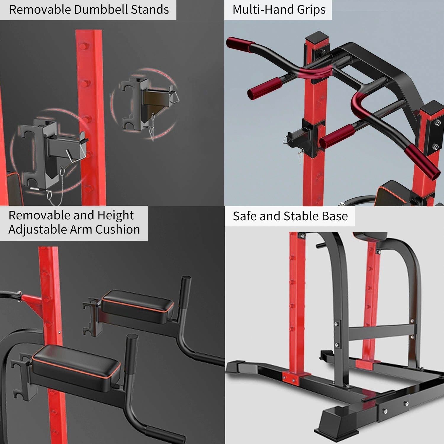 Ainfox Power Tower Multi-Function Home Strength Training Tower