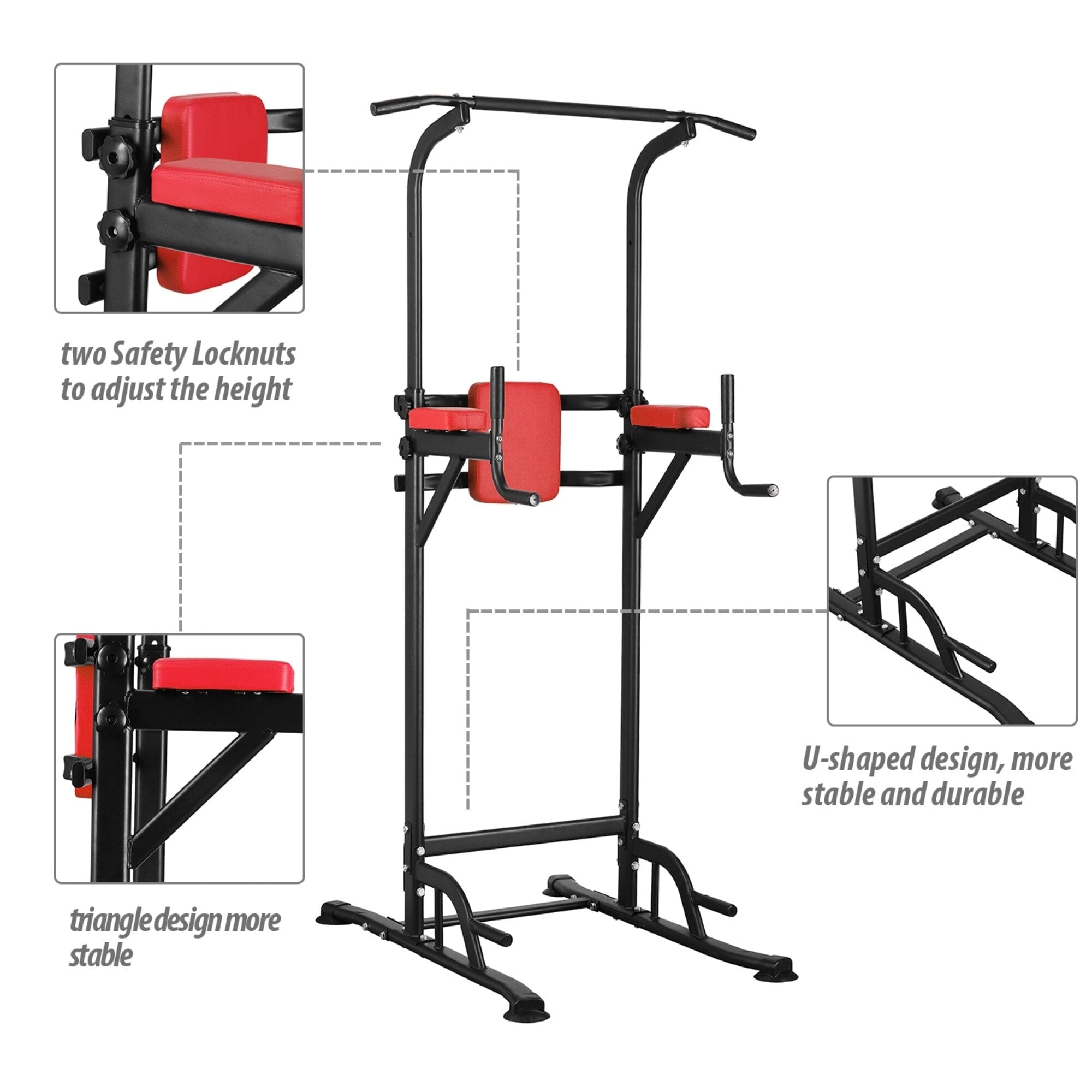 Ainfox Power Tower Multi-Function Home Strength Training Tower