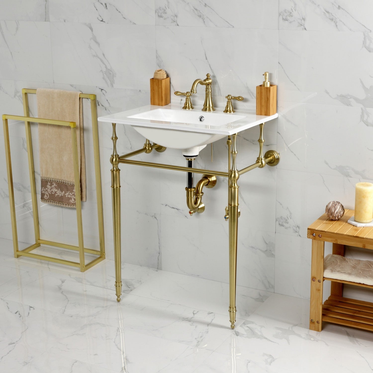 American Classic Widespread Bathroom Faucet