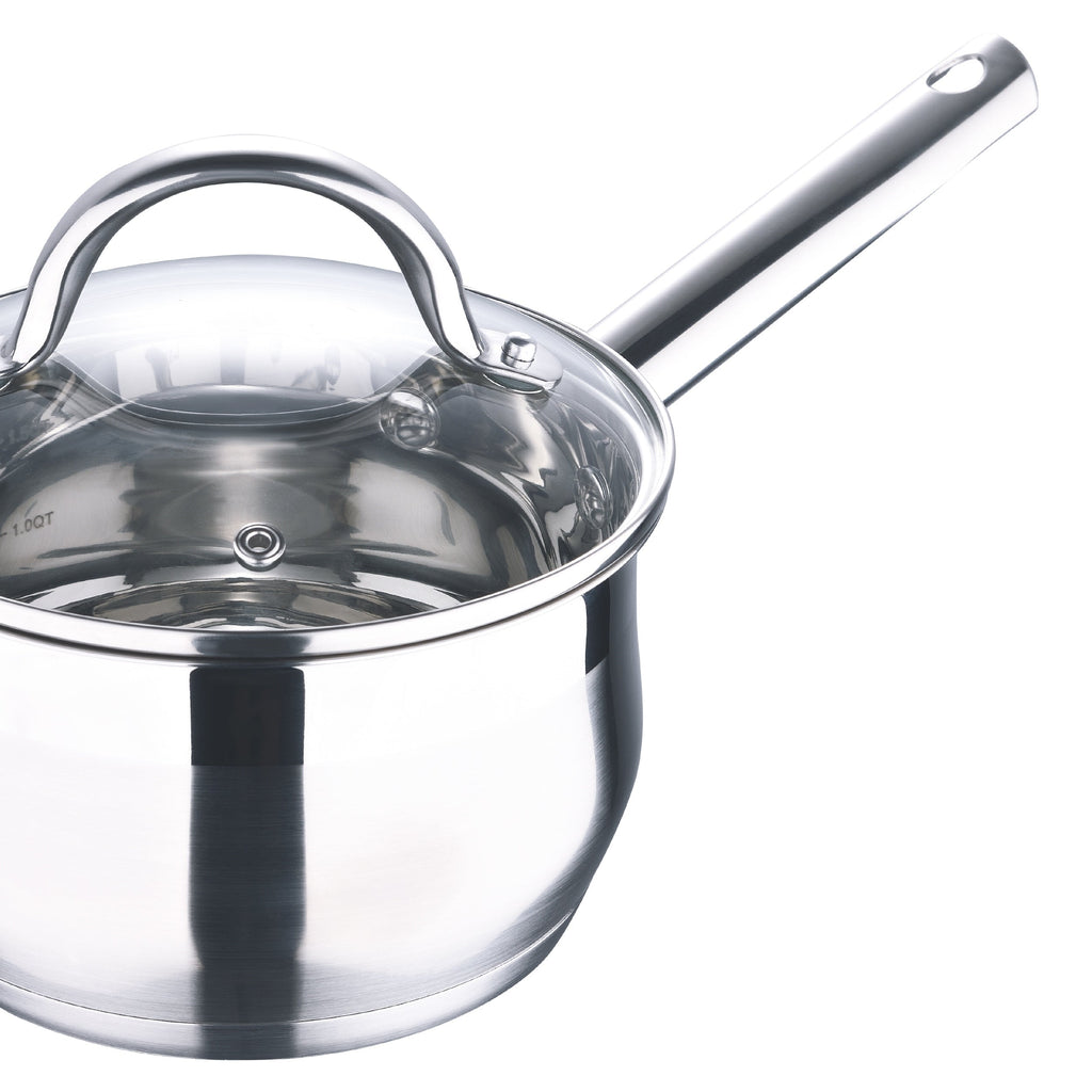 Bergner 12-Piece Stainless Steel Dishwasher Safe Induction Ready Set