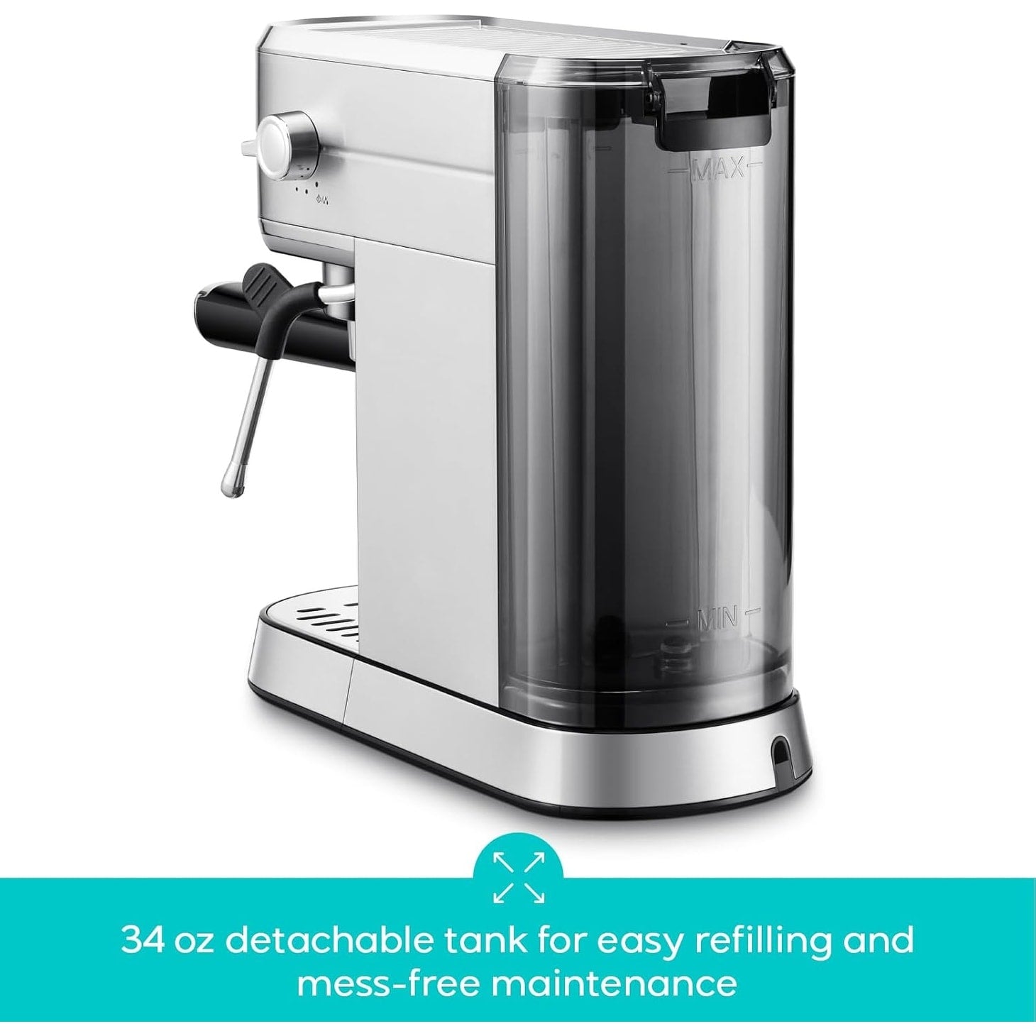 CASABREWS CM5418 Espresso Machine 20 Bar with Milk Frothing Steam Wand