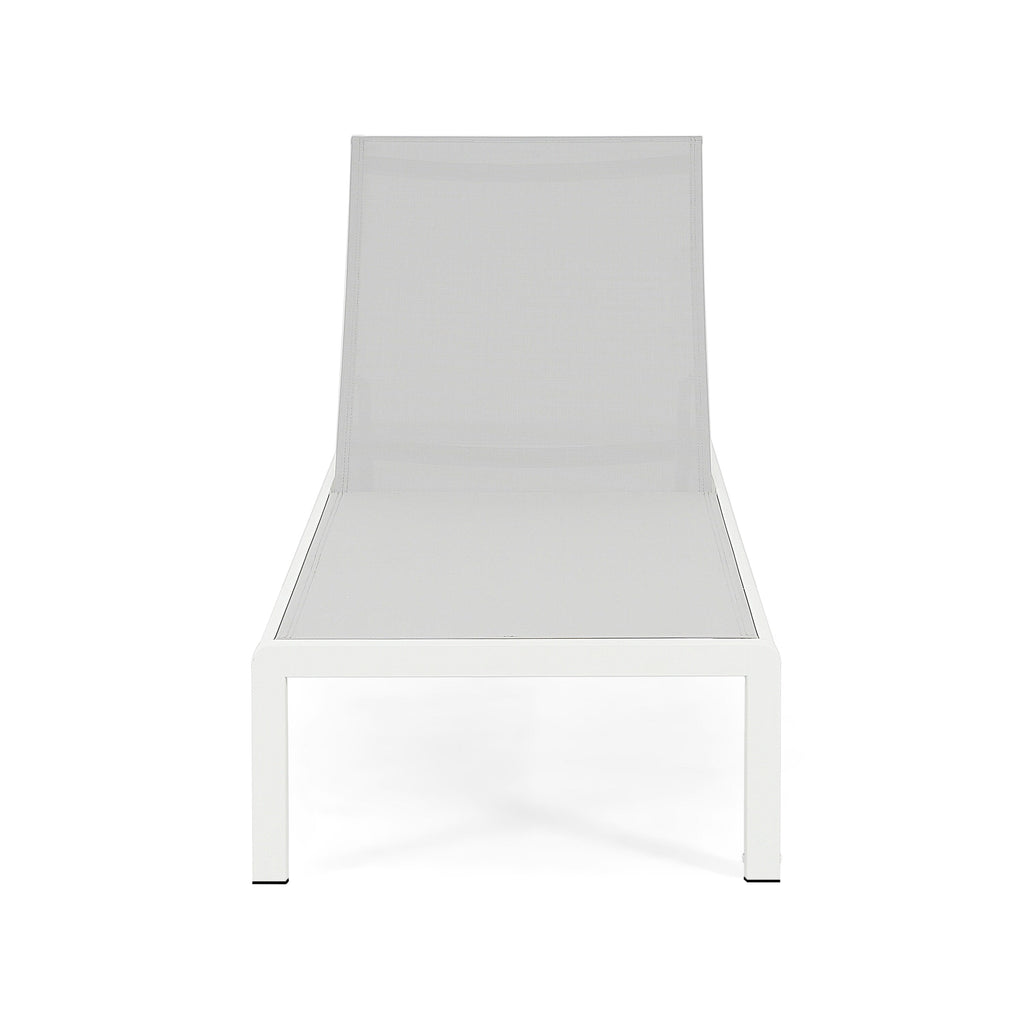 Cape Coral Outdoor Aluminum Chaise Lounge (Set of 2) by Christopher Knight Home - 77.56 D x 25.20 W x 11.80 H