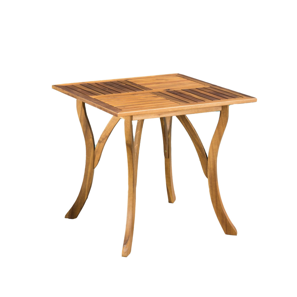 Captef Outdoor 5-piece acacia wood Dining Set by Christopher Knight Home