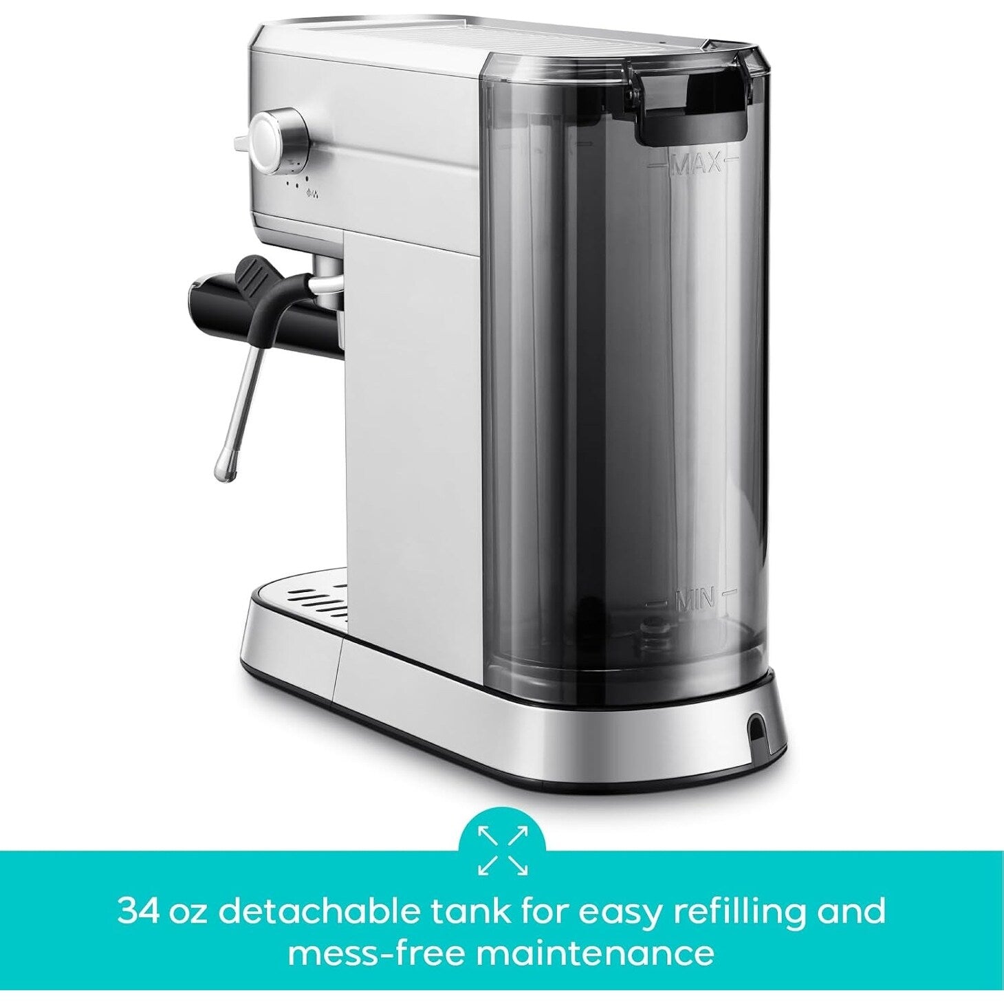 CASABREWS CM5418Basic 20-Bar Espresso Machine W/ Milk Frothing for Home