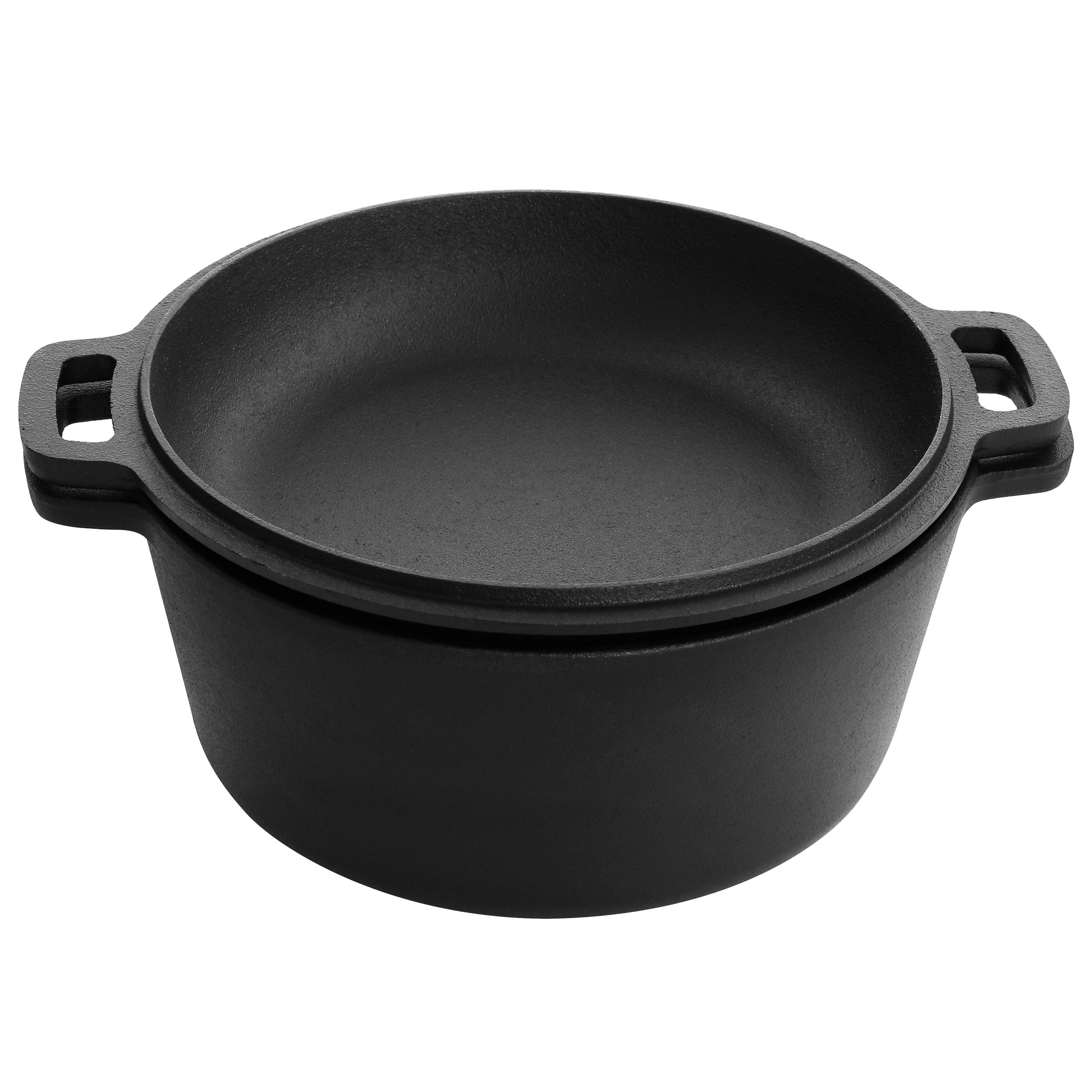 Cast Iron Pre Seasoned Skillet and Accessories 12 Piece Set