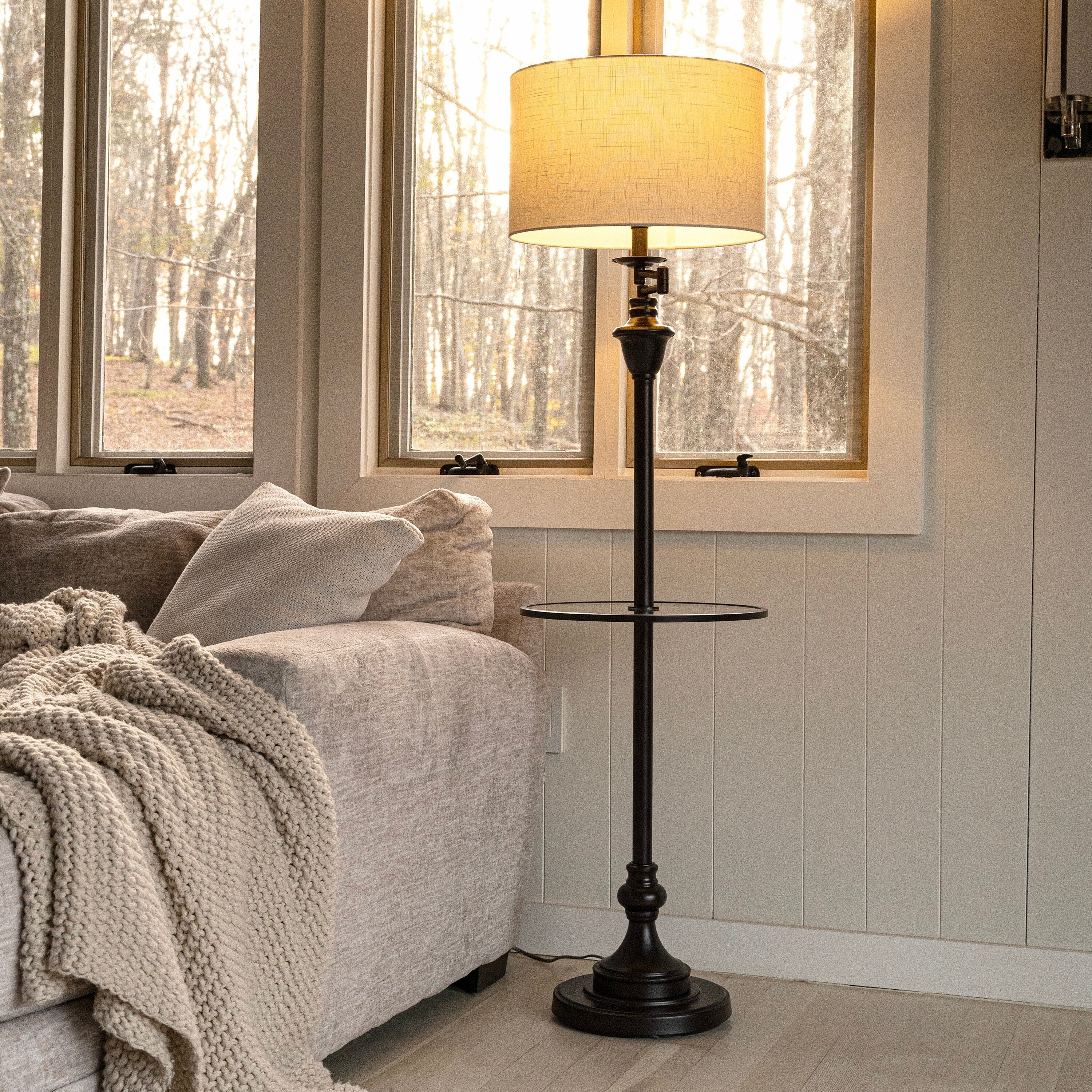 Choi 22 Chinoiserie Table Lamp, Blue/White (Set of 2) by JONATHAN Y