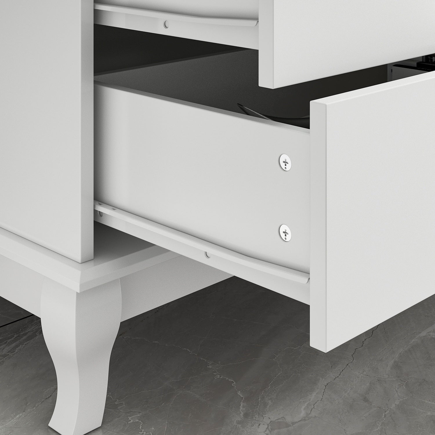 55.1 Wide Double Bedroom Dresser with Storage Drawers