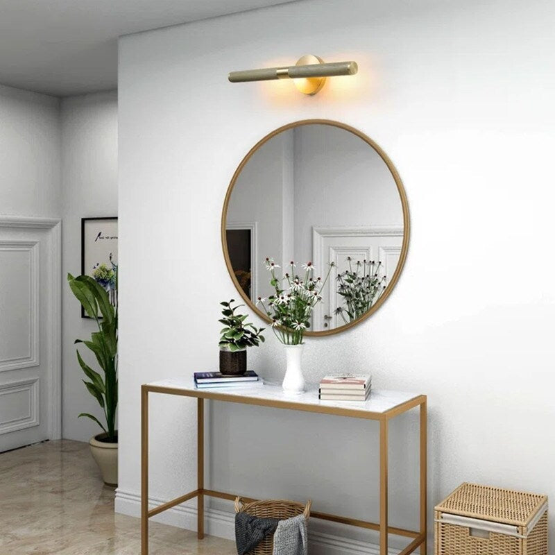 KAYLA Modern Wall Sconces, Brass Wall Mounted Lights, Bathroom Wall Picture Light for Living Room, Indoor Sconce Lighting - N/A