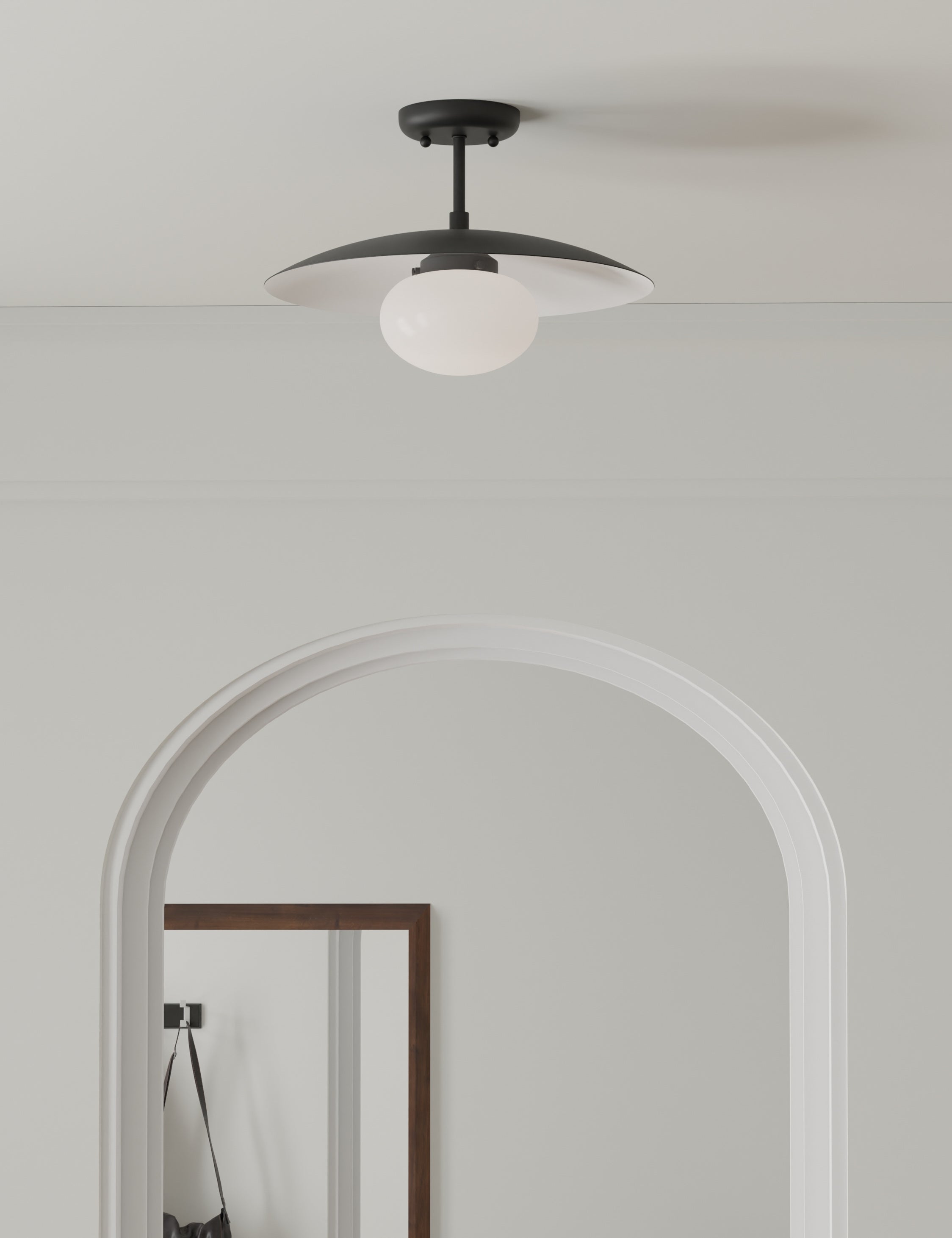Shah Semi-Flush Mount Light