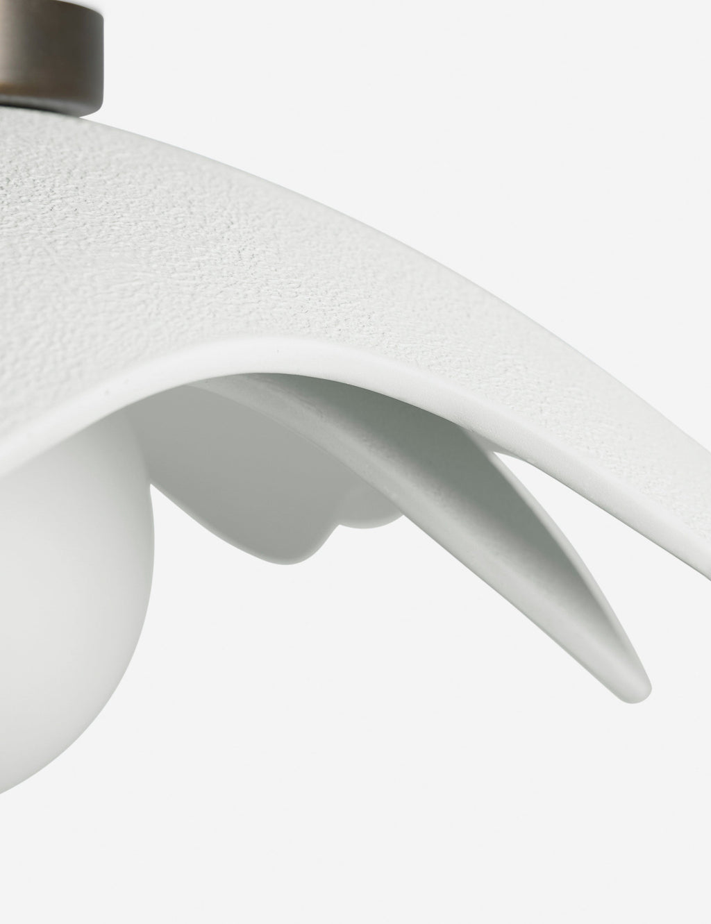 Soft Petal Flush Mount Light by Lolly Lolly Ceramics