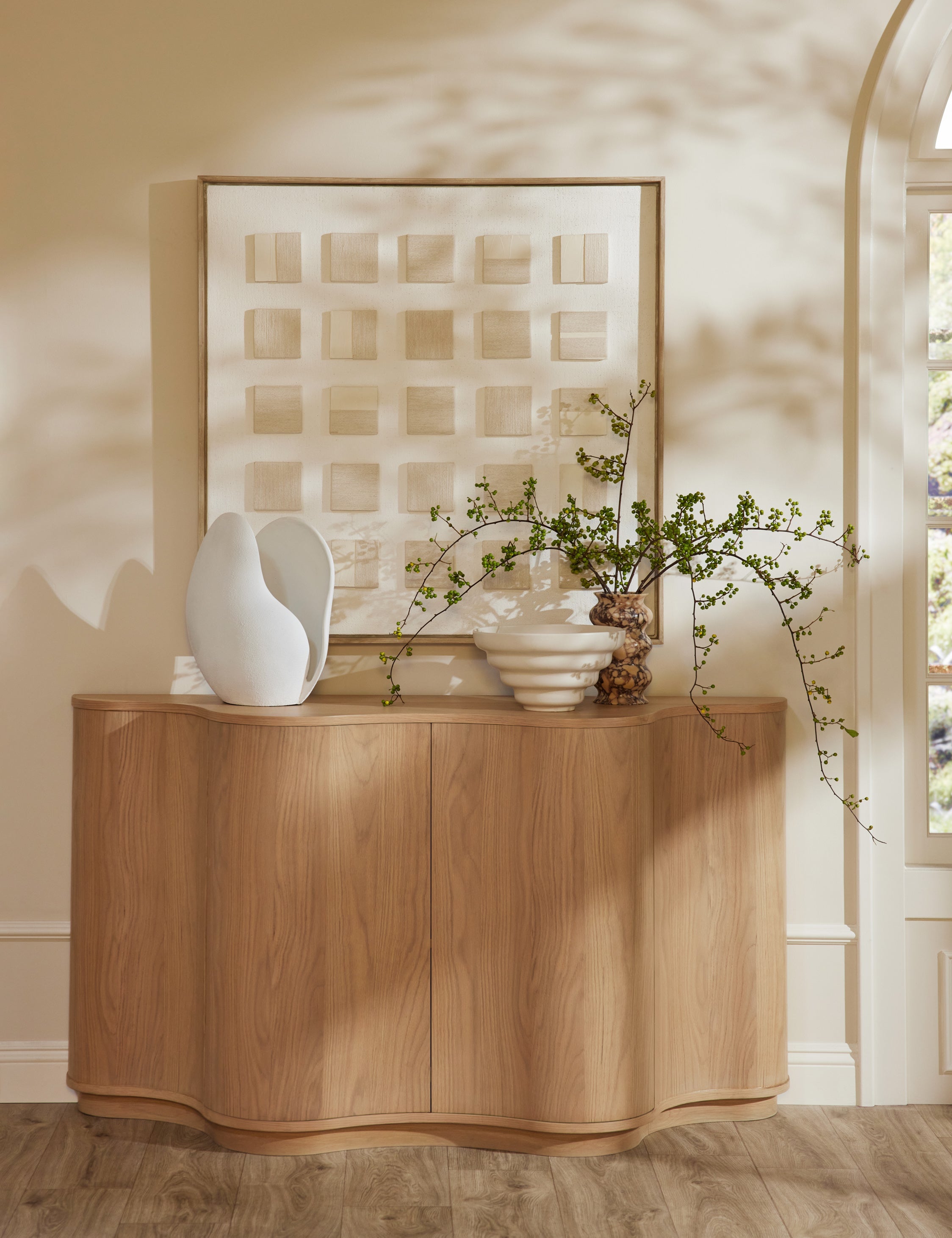 Soft Petal Table Lamp by Lolly Lolly Ceramics