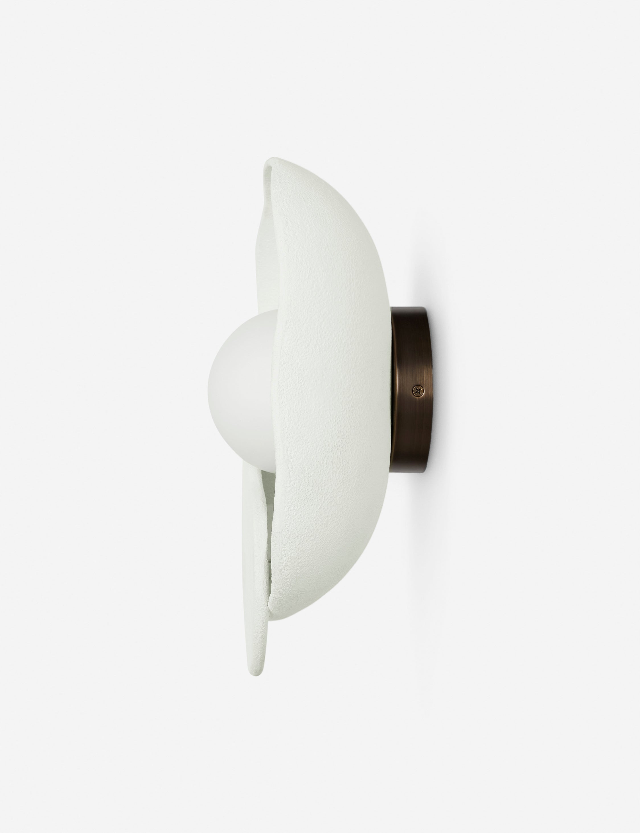 Soft Petal Sconce by Lolly Lolly Ceramics