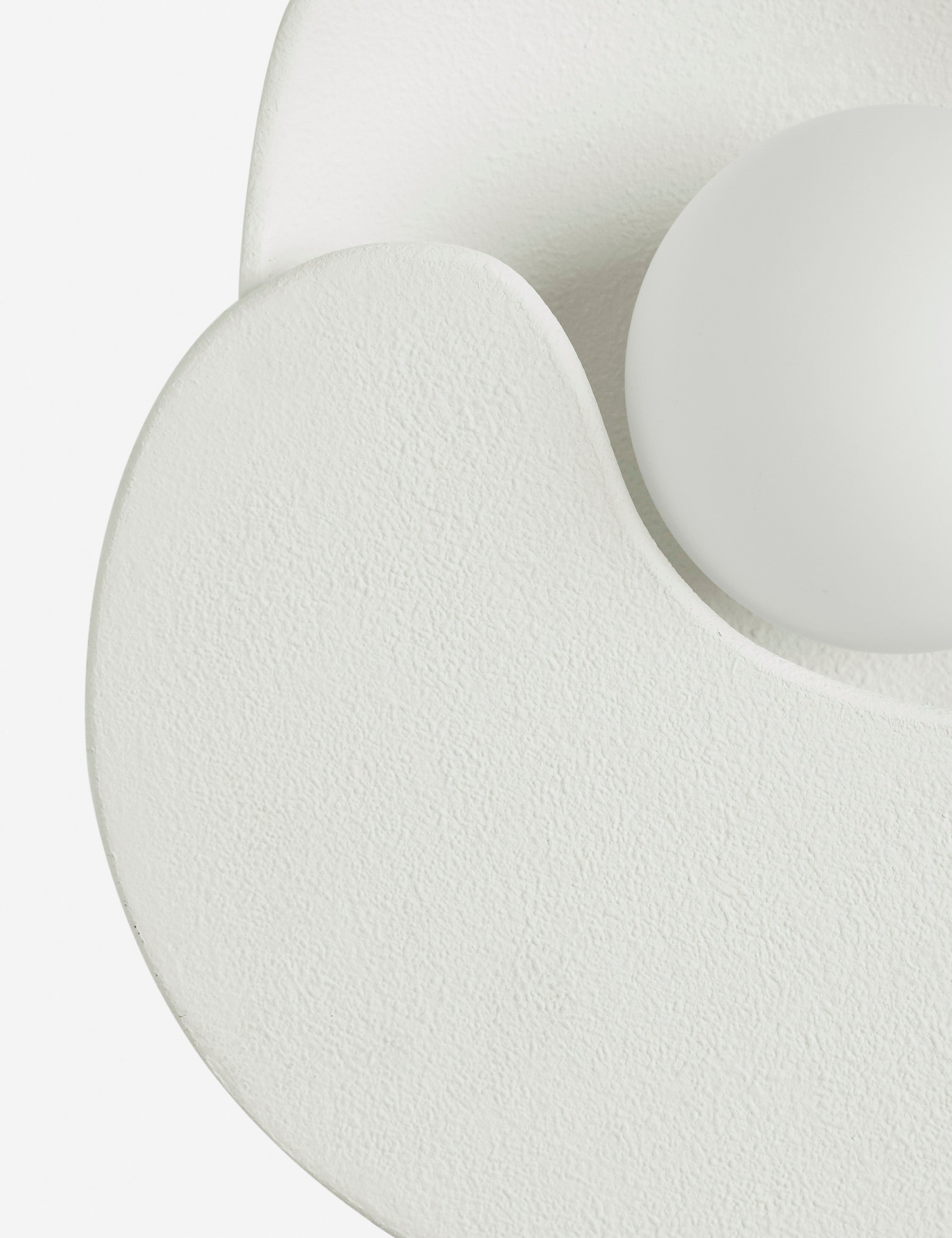 Soft Petal Sconce by Lolly Lolly Ceramics
