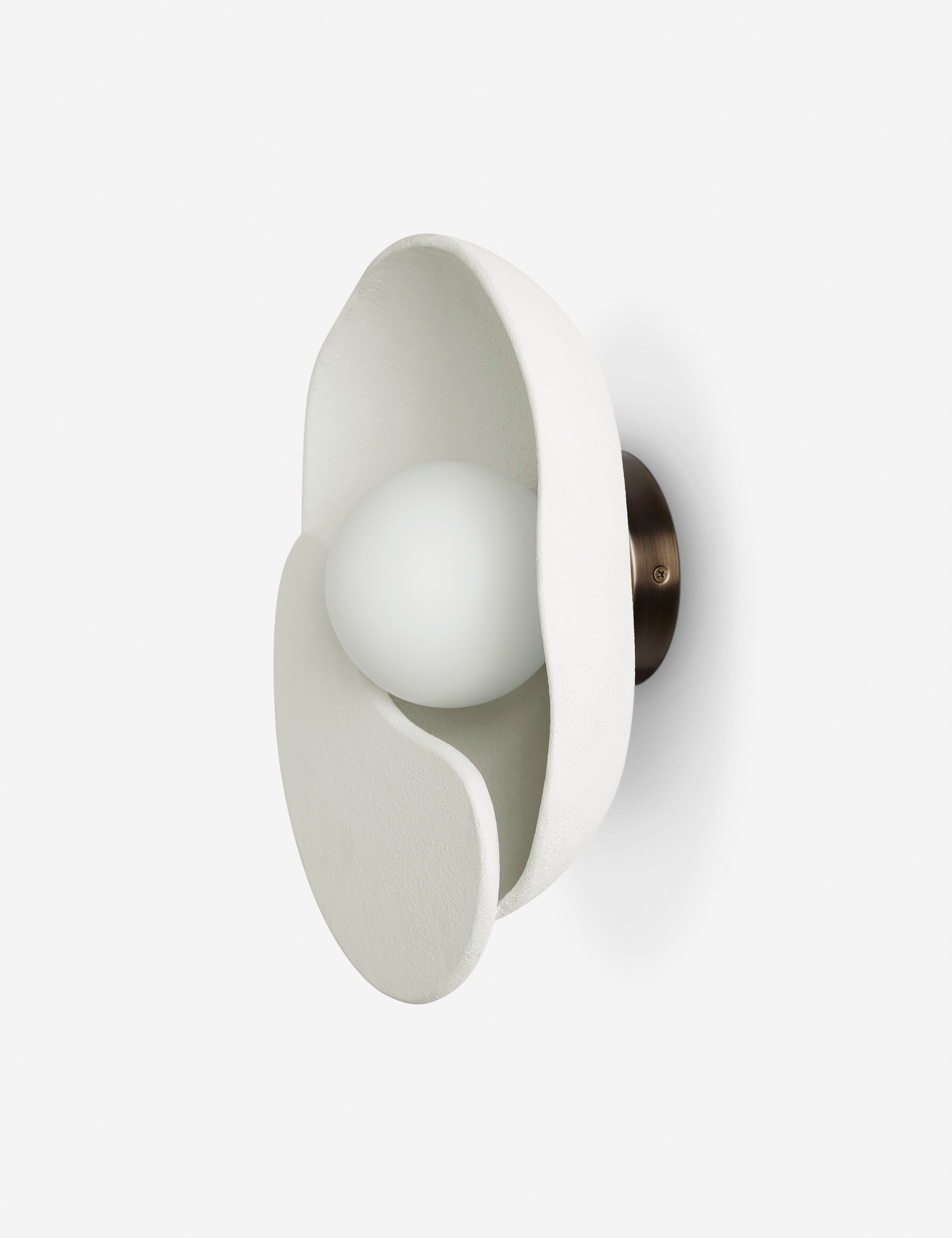 Soft Petal Sconce by Lolly Lolly Ceramics