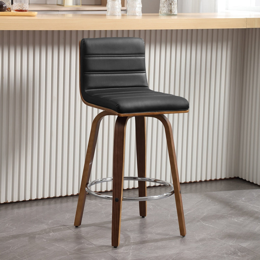 26/29 Faux Leather Swivel Bar/Counter Stools, Set of 2/3